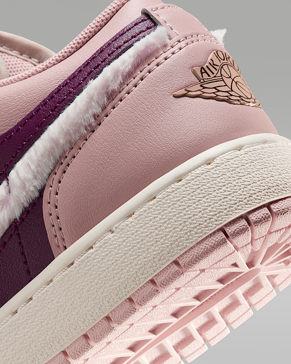 Jordan 1 low tan pink sales